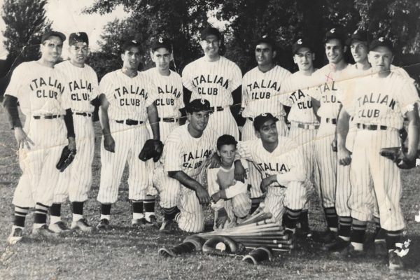 Italian Club baseball team, circa mid 1940s
